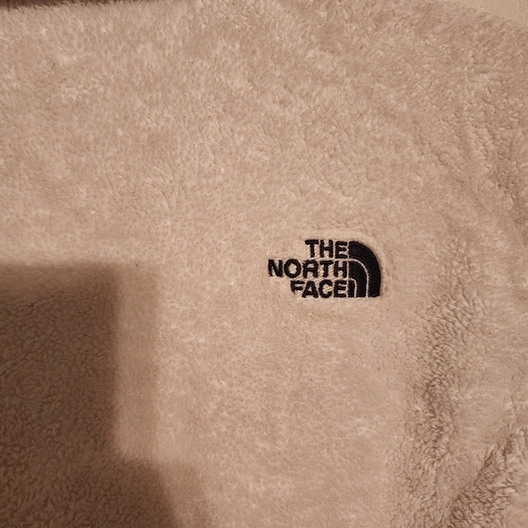 The North Face White/Off White Full Zip Fleece Jacket Womens Size M - Picture 7 of 14